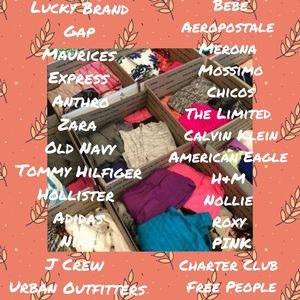 Reseller box 5lbs SOLID designer name brand mall